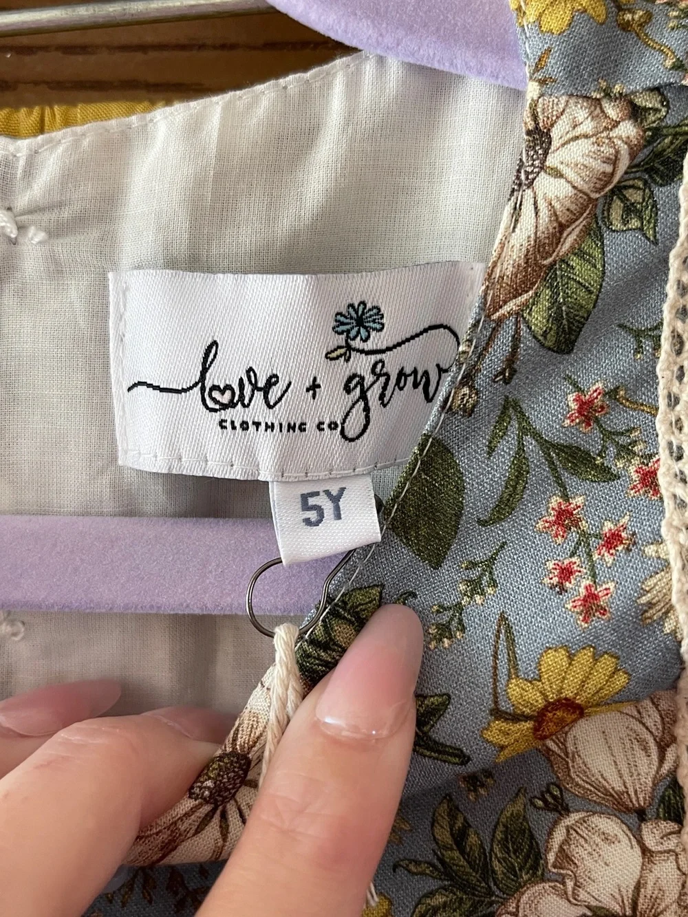 Love and Grow Clothing Dusty Blue Emery